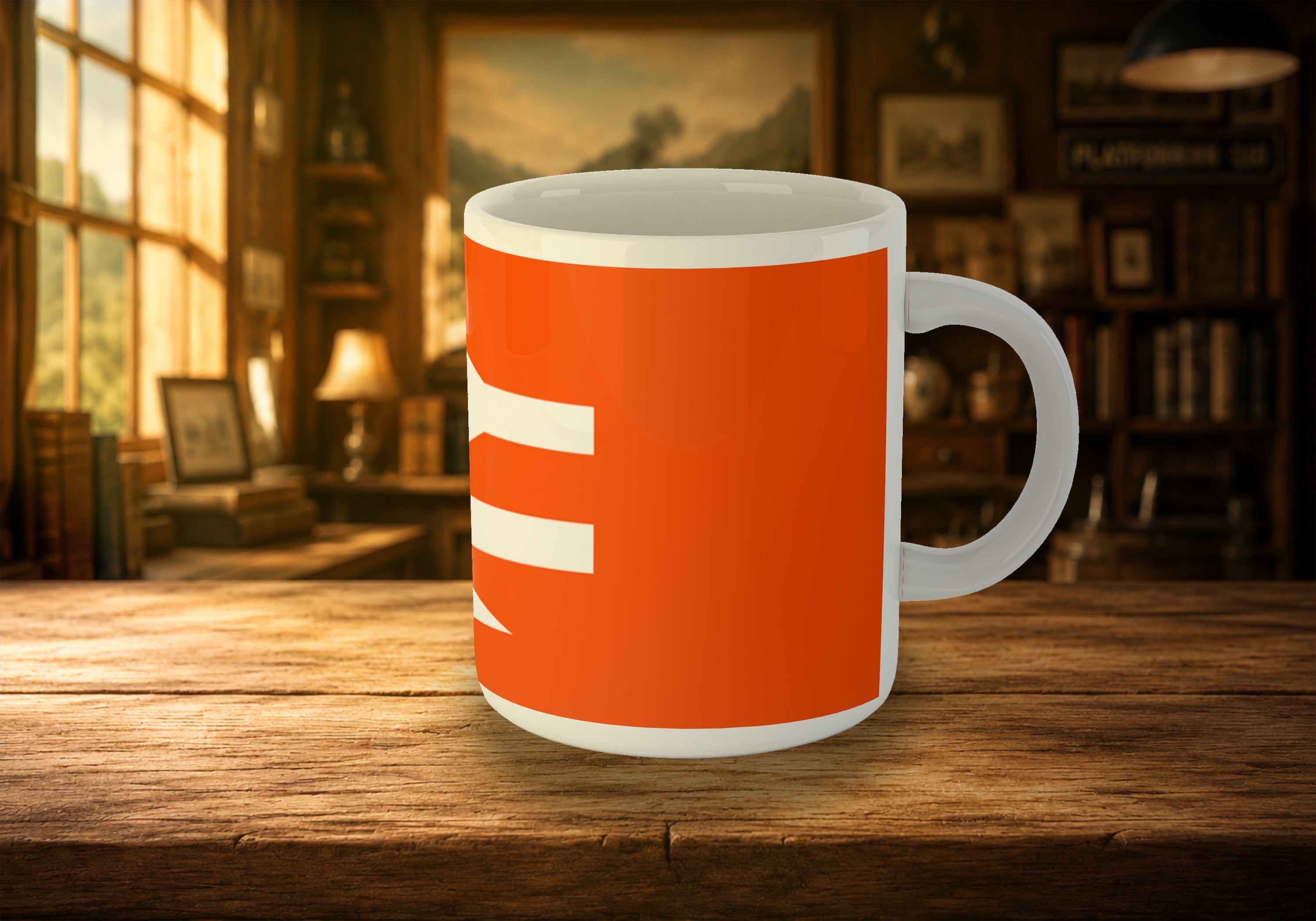 British Rail Double Arrow Logo (White on red) 11oz Mug